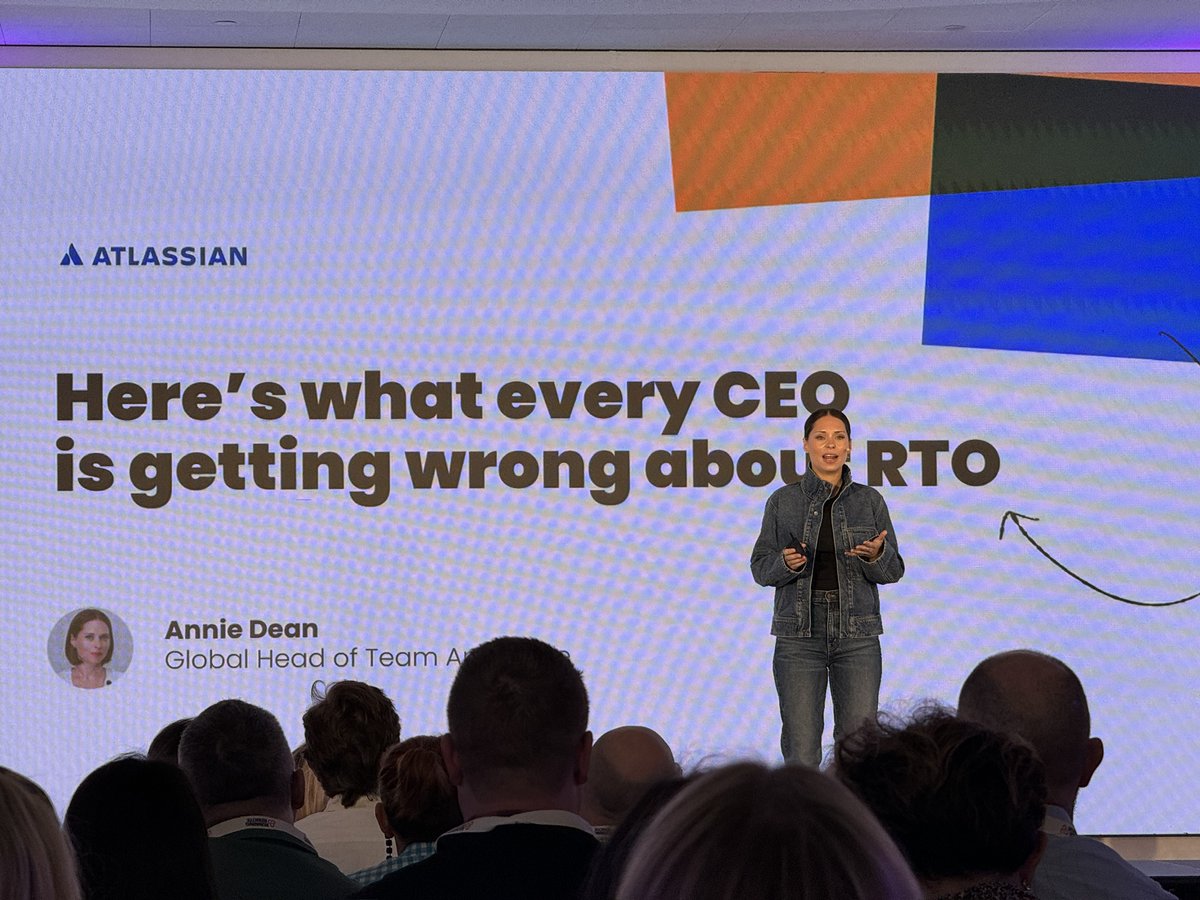 Some interesting quotes from @RunningRemote 2024. Annie Dean: '99% of CEOs believe the future of work is more distributed than it is today.' Chase Warrington: 'So the question is: are you building your team for the past, the present, or the future?' What is your decision?