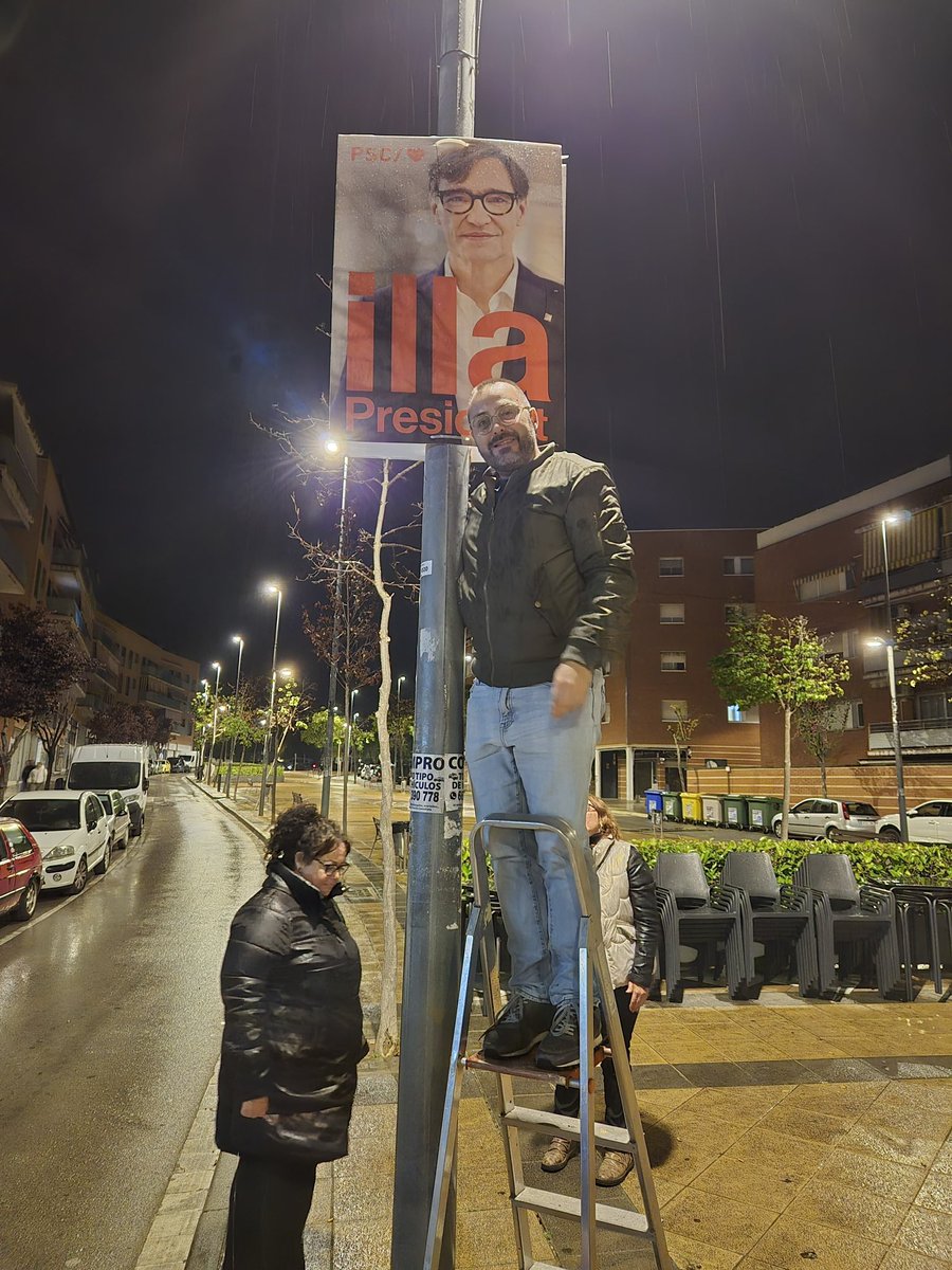 ❤️/ Comencem la campanya a #Polinyà per fer President de la Generalitat de Catalunya al @salvador_illa el proper 12 de maig!

#ForçaPerGovernar