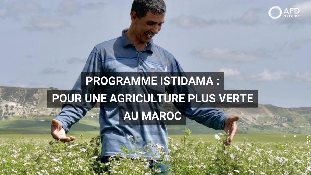 #SIAM2024 | Au Maroc, comment orienter l'agriculture vers une démarche + éco-responsable ? Le projet Istidama en partenariat avec @Credit_Agri_mar offre des solutions de financement de projets agricoles pour une gestion durable des ressources naturelles 👉bit.ly/3WeKh3O