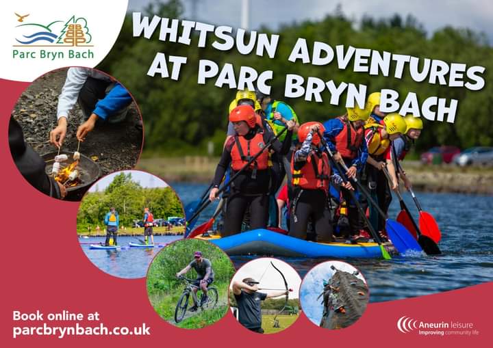 We have so many exciting activities planned for visitors of all ages at @Parcbrynbach this Whitsun half term! Paddlesport and mountain bike hire will also be available every day. For more info or to book online visit parcbrynbach.co.uk/may-half-term-…