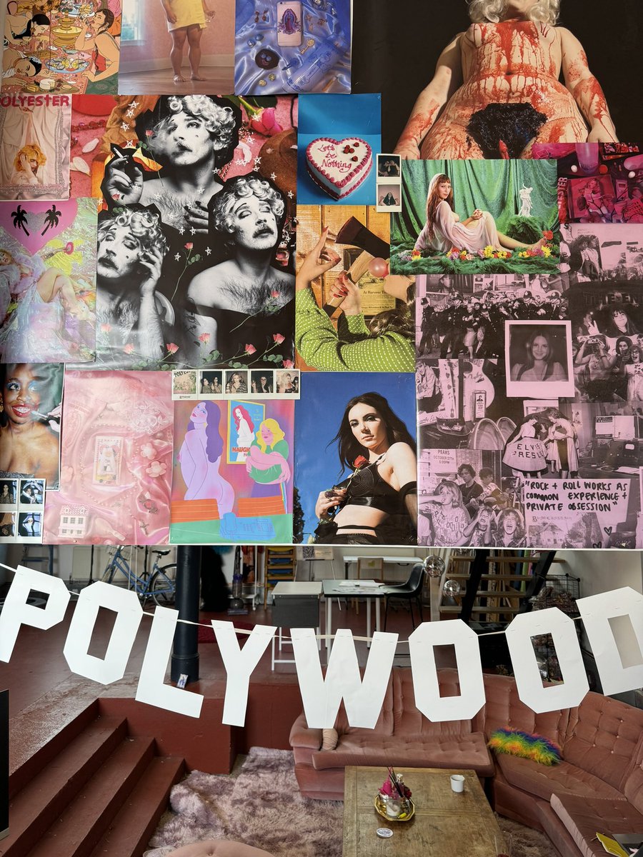 POLLYWOOD home from home @PolyesterZine ✨💖