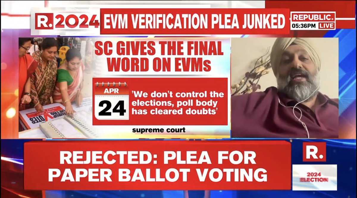 A HARD TIGHT SLAP with his own PARTY SYMBOL ✋to RAHUL GANDHI who after smelling HUMILIATING DEFEAT in the ELECTIONS, was unnecessarily peddling falsehood doubting the efficacy of EVMs & instead promoted the outdated BALLOT PAPERS ... #Election2024 #Pappu