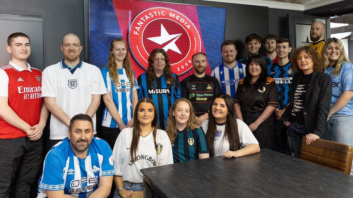 It’s back! ⚽ The team are partaking in another Fantastic Football Shirt Friday in aid of Cancer Research. Thanks to the whole team for taking part and bringing in the weekend in style! #FantasticMedia #CancerResearch #BobbyMooreFoundation #FootballShirtFriday #CRUK