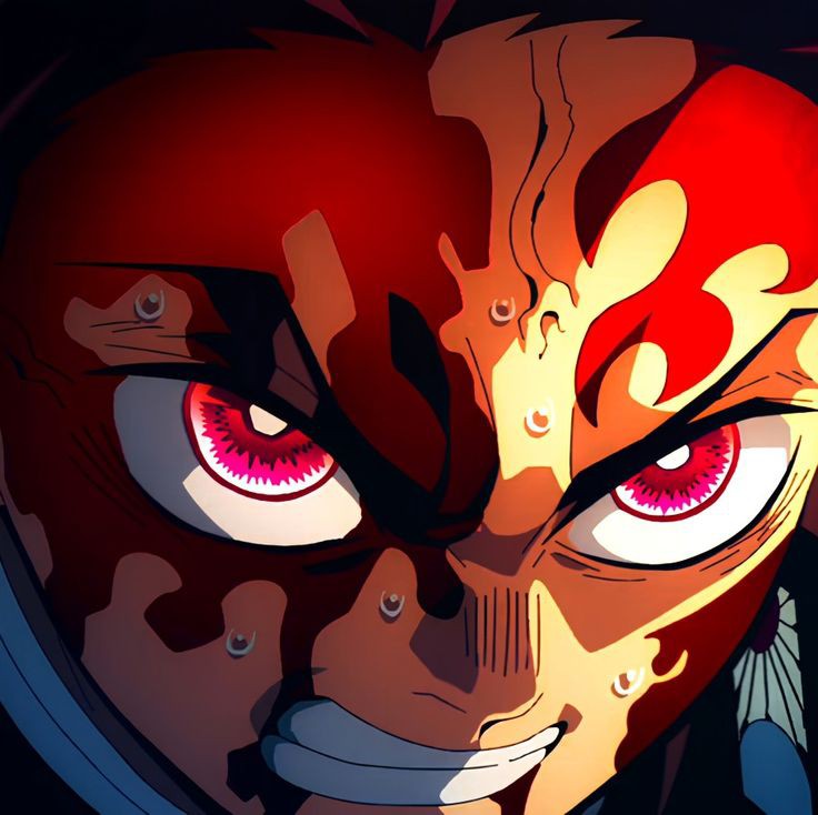 Tanjiro's eyes
 looks like a beautiful shining SUN☀️🌻
#DemonSlayer