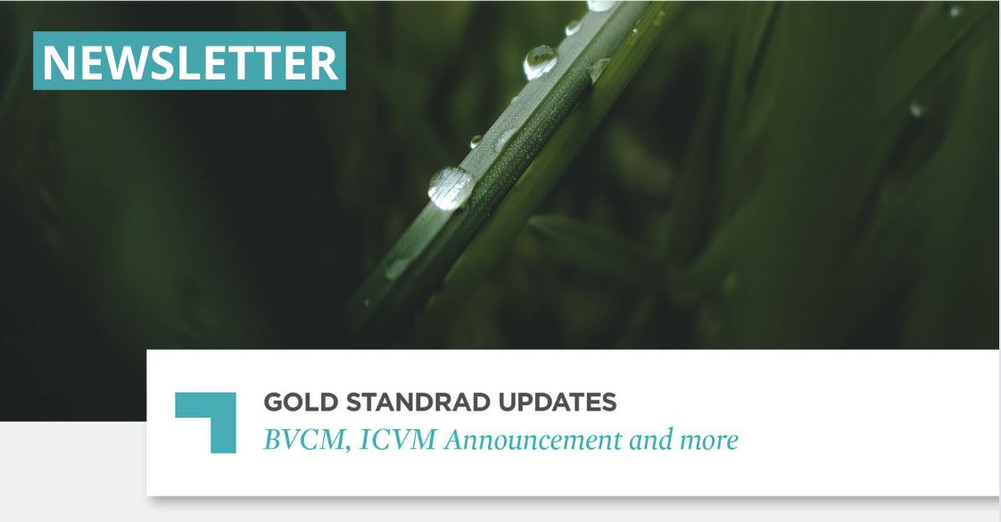 🌱 Stay updated with the latest from Gold Standard: -BVCM guidance for managing greenhouse gas emissions -Check out the new Rice Sustainability Hub for methane reduction -Core Carbon Principles recognition 📘 Subscribe now: ow.ly/je5050RnX8T