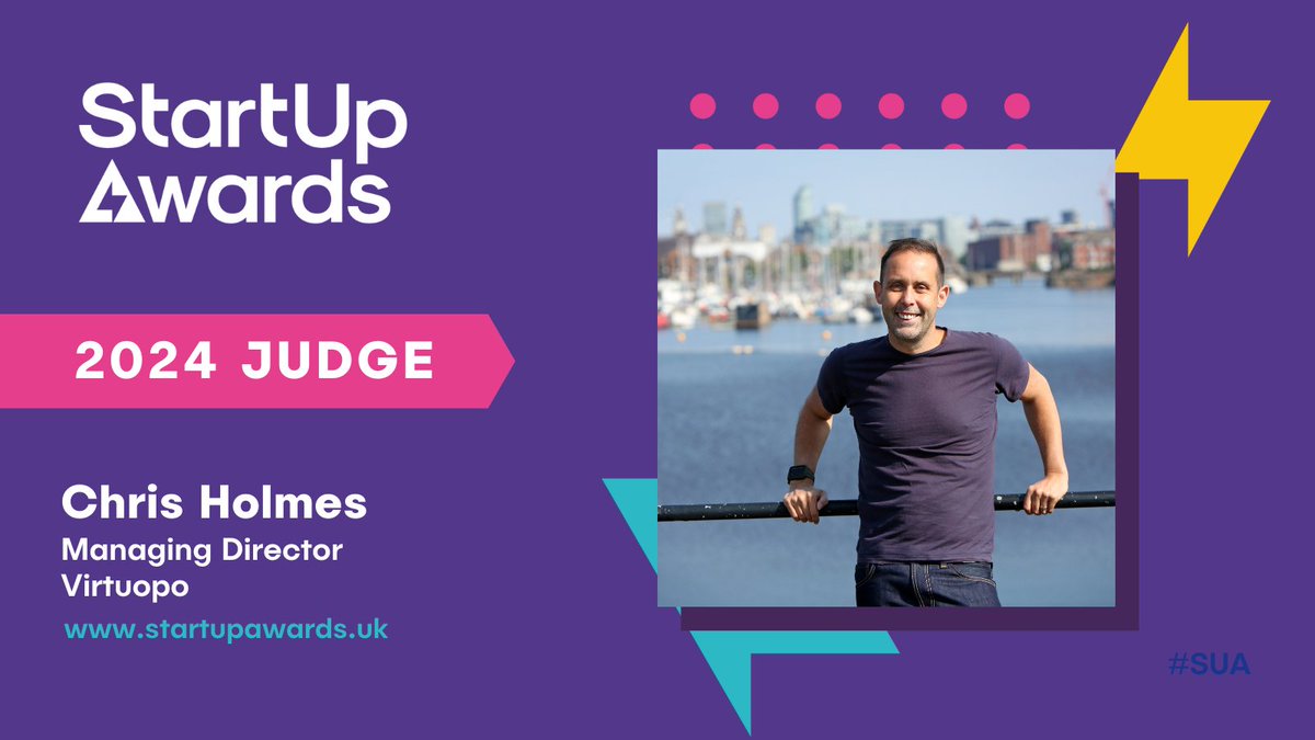 Our Managing Director, Chris, has been busy judging entries for the Start Up Awards. There really are some fantastic entrepreneurs in the running for this year’s awards @StartUpNational. 🙌 

Good luck to all the nominees! 🏆🤞

#startupawards #entrepreneurship