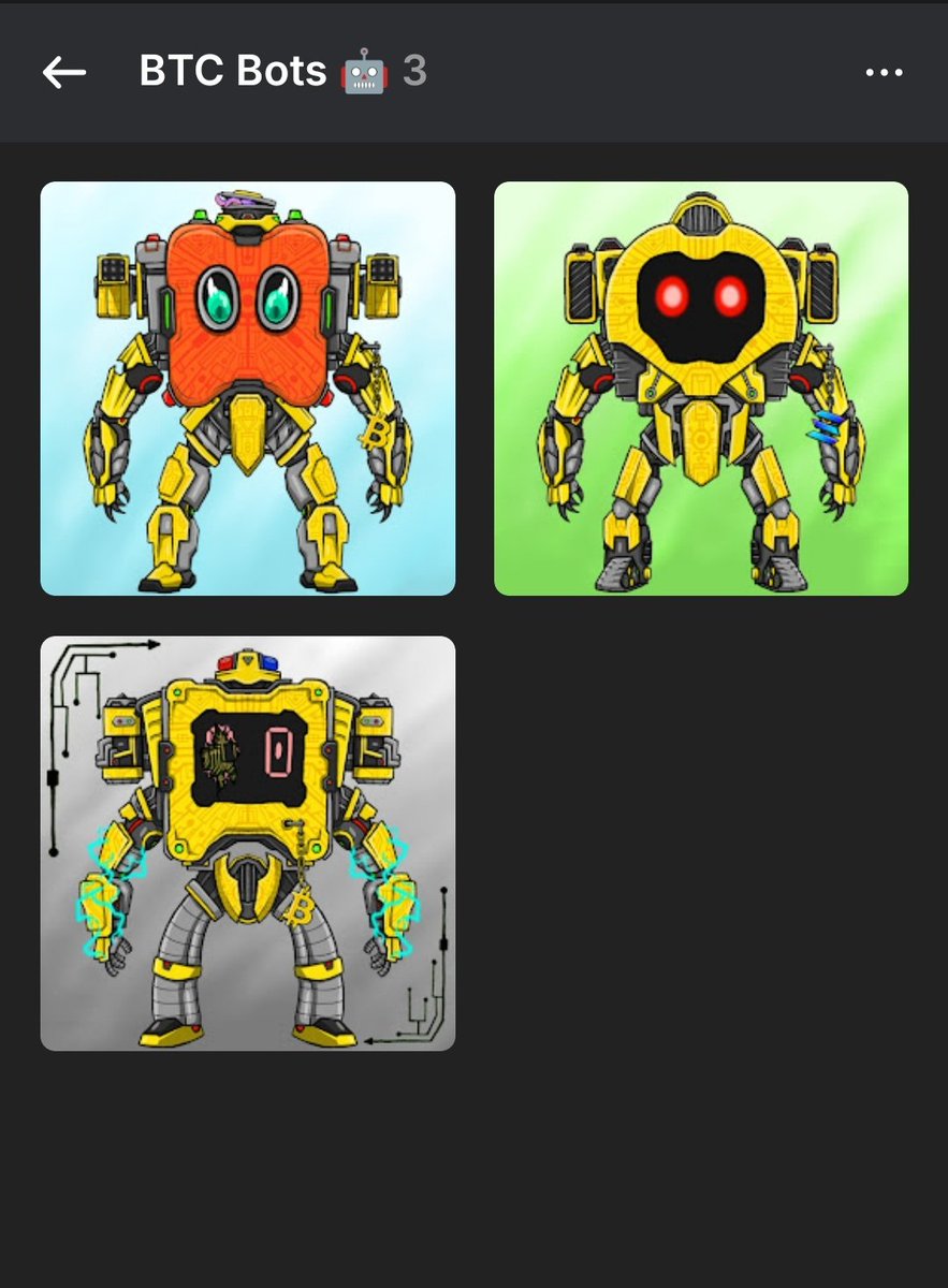 Finally it's revealed 😍😍in love with these <a href="/BTCbotsSOL/">BTC Bots | FREE MINT</a>  - follow <a href="/C3_Labz/">C3 LABZ</a> for amazing projects like these !! Many more adventures and fun to come !! 🤝🏽💯