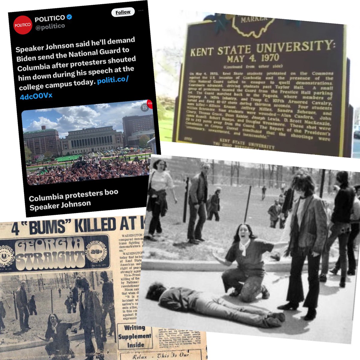 The rapidity with which this is spreading across American colleges tells me that it is an operation, whether the protesters are aware of it or not Those of us who witnessed it before, readily recognize the pattern