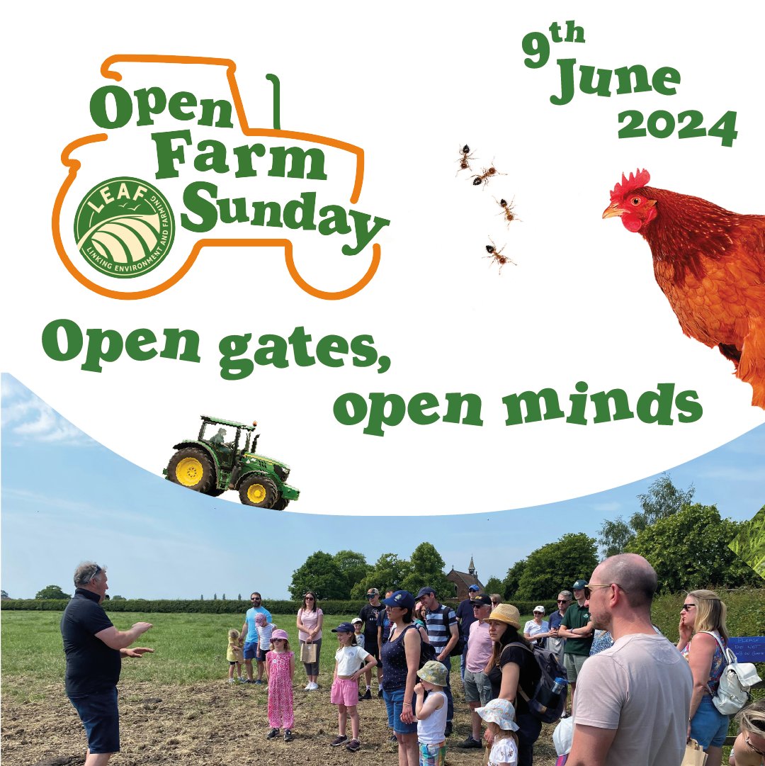 Hosting an @OpenFarmSunday event for 30 or 300 people is a great way to connect with your local community. How many people have passed your farm & wondered what happens behind the gate? Welcome people onto your farm on 9 June. Share your story. #OFS24 farmsunday.org