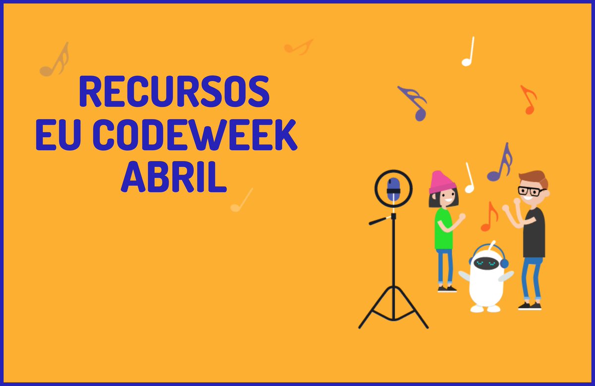 🚀¿Quieres formar parte de la @CodeWeekEU? 👨‍💻👩‍💻Ya contamos con más de 75 actividades de programación subidas al mapa, ¡ayúdanos a aumentar la cifra! 👉Encuentra un resumen con los contenidos inspiradores que la EU Code Week ha compartido en abril: code.intef.es/noticias/conte…