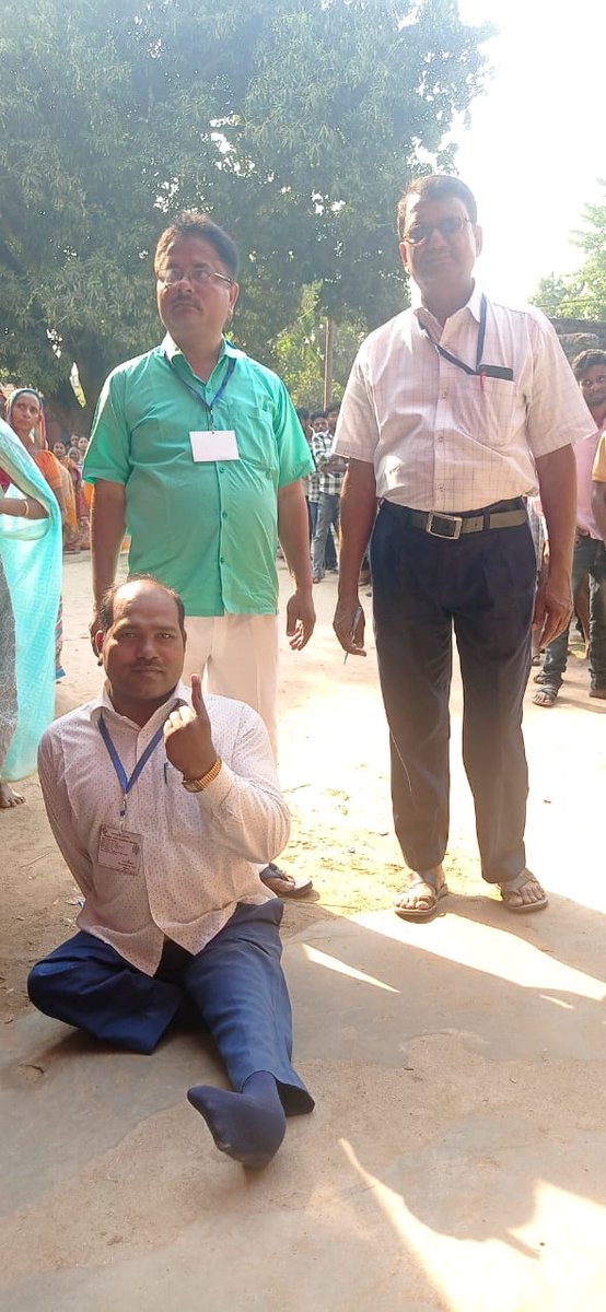 Election Commission of India (@ecisveep) on Twitter photo #Bihar рджреВрд╕рд░реЗ рдЪрд░рдг рдореЗрдВ рд╣реЛ рд░рд╣реЗ рдорддрджрд╛рди рдореЗрдВ PwD рдорддрджрд╛рддрд╛рдУрдВ рдореЗрдВ рджрд┐рдЦрд╛ рдЙрддреНрд╕рд╛рд╣ред рдХреЛрдИ рднреА рд╡реЛрдЯ рдЫреВрдЯреЗ рдирд╣реАрдВ, рдЖрдПрдВ рд╣рдо рд╕рдм рдорд┐рд▓рдХрд░ рд╡реЛрдЯ рдХрд░реЗрдВред #YouAreTheOne #InkWaliSelfie ЁЯУ╕
Nothing like voting, I vote for sure .
#ChunavKaGarv #DeshKaGarv #Phase2 #GeneralElections2024 #Bihar рджреВрд╕рд░реЗ рдЪрд░рдг рдореЗрдВ рд╣реЛ рд░рд╣реЗ рдорддрджрд╛рди рдореЗрдВ PwD рдорддрджрд╛рддрд╛рдУрдВ рдореЗрдВ рджрд┐рдЦрд╛ рдЙрддреНрд╕рд╛рд╣ред рдХреЛрдИ рднреА рд╡реЛрдЯ рдЫреВрдЯреЗ рдирд╣реАрдВ, рдЖрдПрдВ рд╣рдо рд╕рдм рдорд┐рд▓рдХрд░ рд╡реЛрдЯ рдХрд░реЗрдВред #YouAreTheOne #InkWaliSelfie ЁЯУ╕
Nothing like voting, I vote for sure .
#ChunavKaGarv #DeshKaGarv #Phase2 #GeneralElections2024