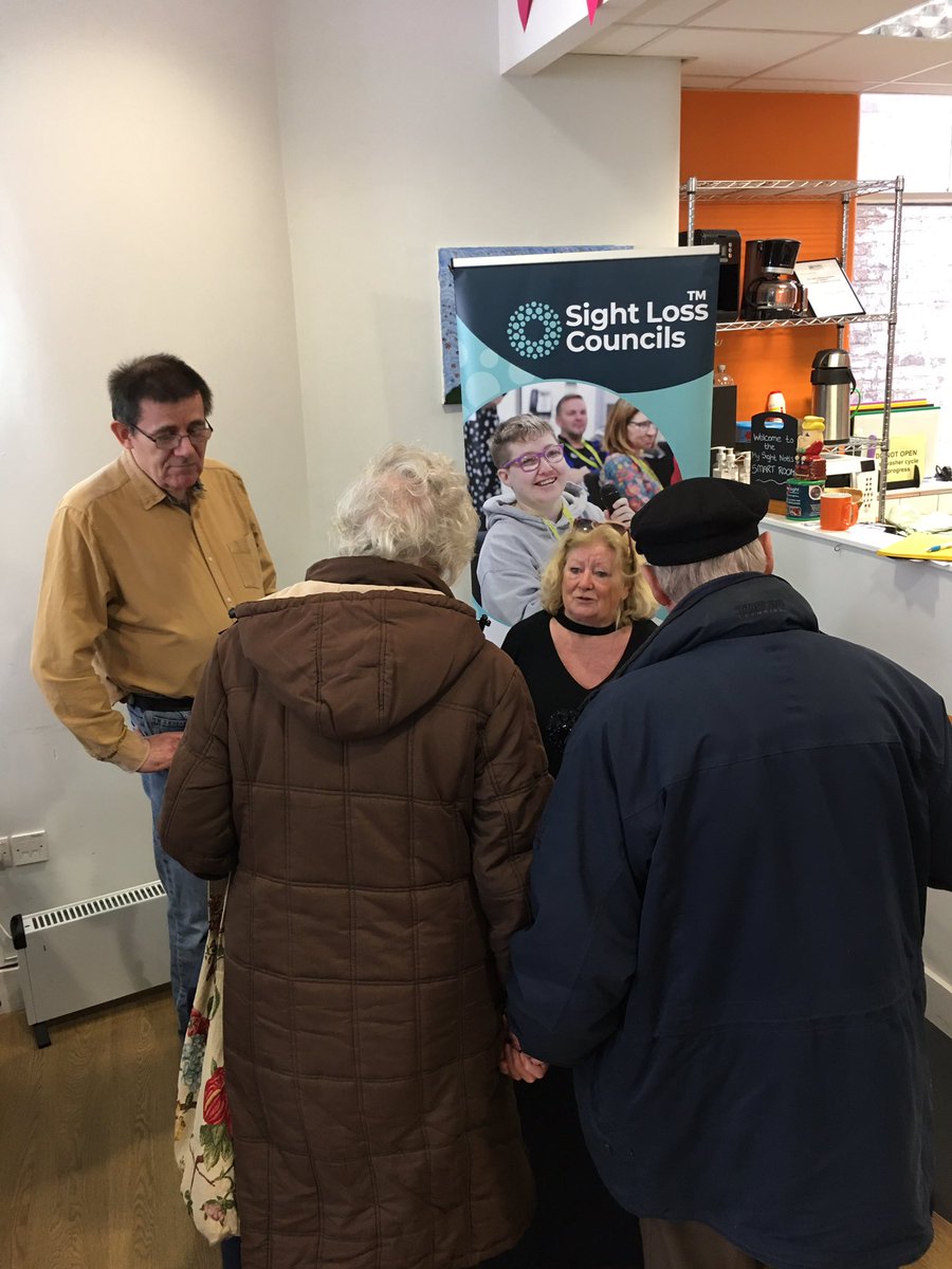 It’s been a busy day so far at #VisionZone2024 Our amazing volunteers have been chatting with visitors about local issues affecting #blind and #PartiallySighted people across #Nottinghamshire