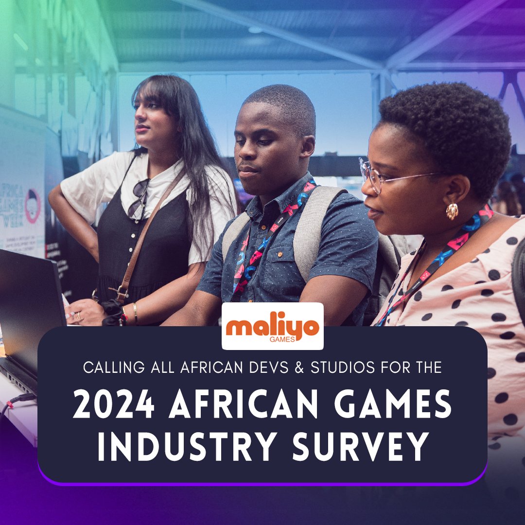 📢 AFRICAN GAME DEVS & STUDIOS 📢 @maliyogames have put together a 2024 African Games Industry Survey. The data collected will remain anonymous and contribute towards a 2024 African Games Report that'll be made available for all! Click here👇 africagamesreport.com/survey/