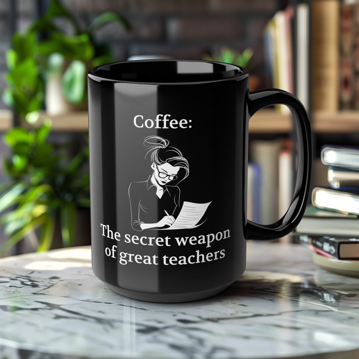 Coffee: the secret weapon of great teachers, by MountainBrewedBliss etsy.me/3UjaWdr via @Etsy 
#CoffeeLovers #coffeetime #GiftIdeas #CaffeineFix #CoffeeMugs  #teacher