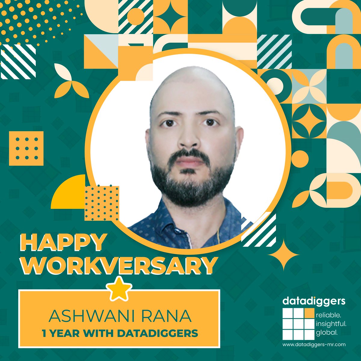 Happy first workiversary, Ashwani! 

Ashwani started as a Sales Coordinator with us on May 1st, 2023. Your hard work and dedication are truly appreciated!
