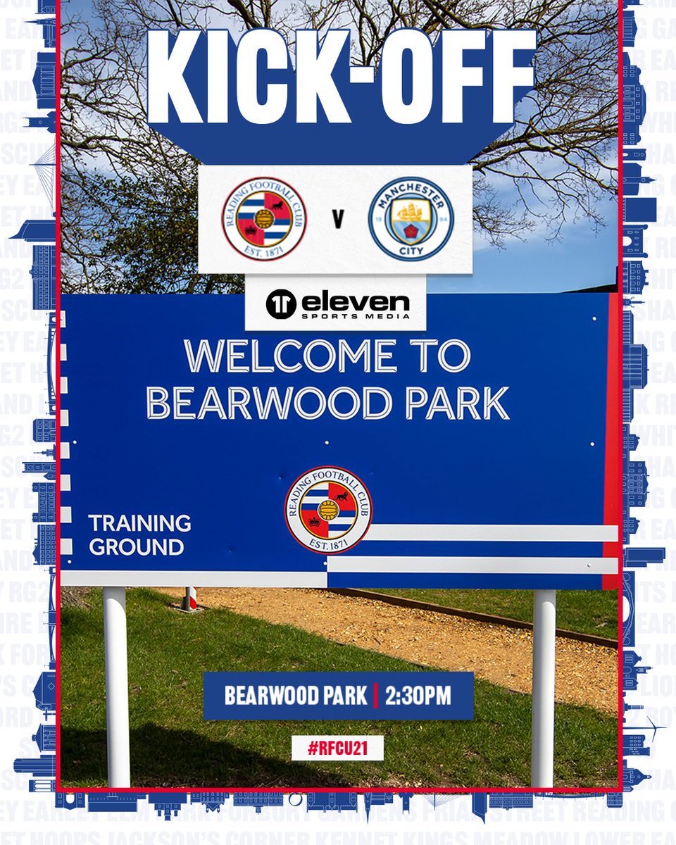 𝐊𝐈𝐂𝐊 𝐎𝐅𝐅

We're underway at Bearwood!

COME ON URZ! 🔵⚪

#RFCU21 | #ReadingFC