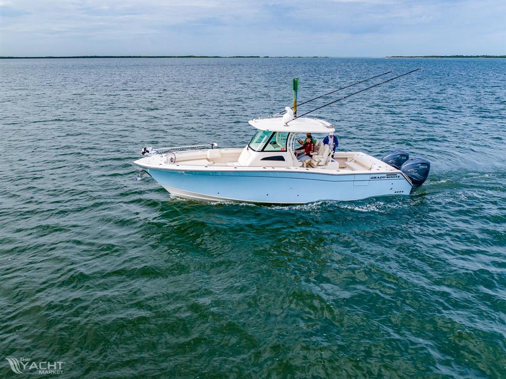 Get ready to elevate your sportfishing game with this Grady-White Canyon 336. A pristine 2023 model with twin 425hp V8 engines. theyachtmarket.com/en/boats-for-s… #tampabay #gradywhite #canyon336 #fishinglife #florida #boats #boatsforsale #TheYachtMarket