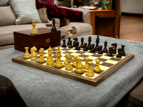 🐕 Big deals! 3' Spirit Rosewood & Boxwood Chess Pieces only at £99.00 on officialstaunton.com/products/3-spi… Hurry. #chess #chesspieces