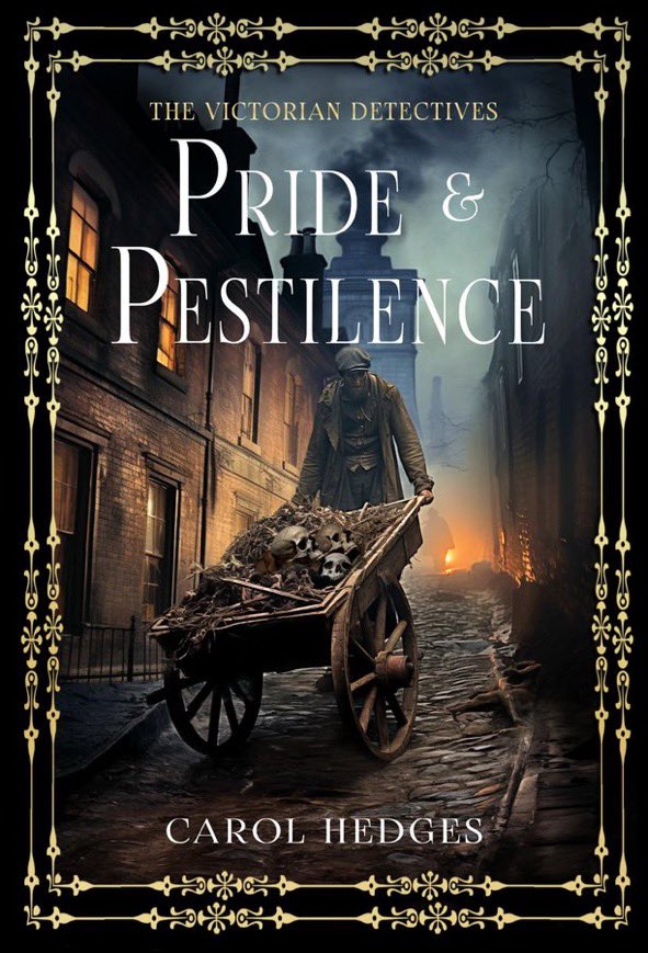 🎩📚🎩📚🎩📚🎩📚 “A deadly pandemic threatens 1870s London, but there are some people who don’t want the news getting into the public domain.” PRIDE & PESTILENCE Author.to/Victoriancrime #histfic #books #kindlebooks #HistoricalFiction @IARTG #goodreads #bookseries