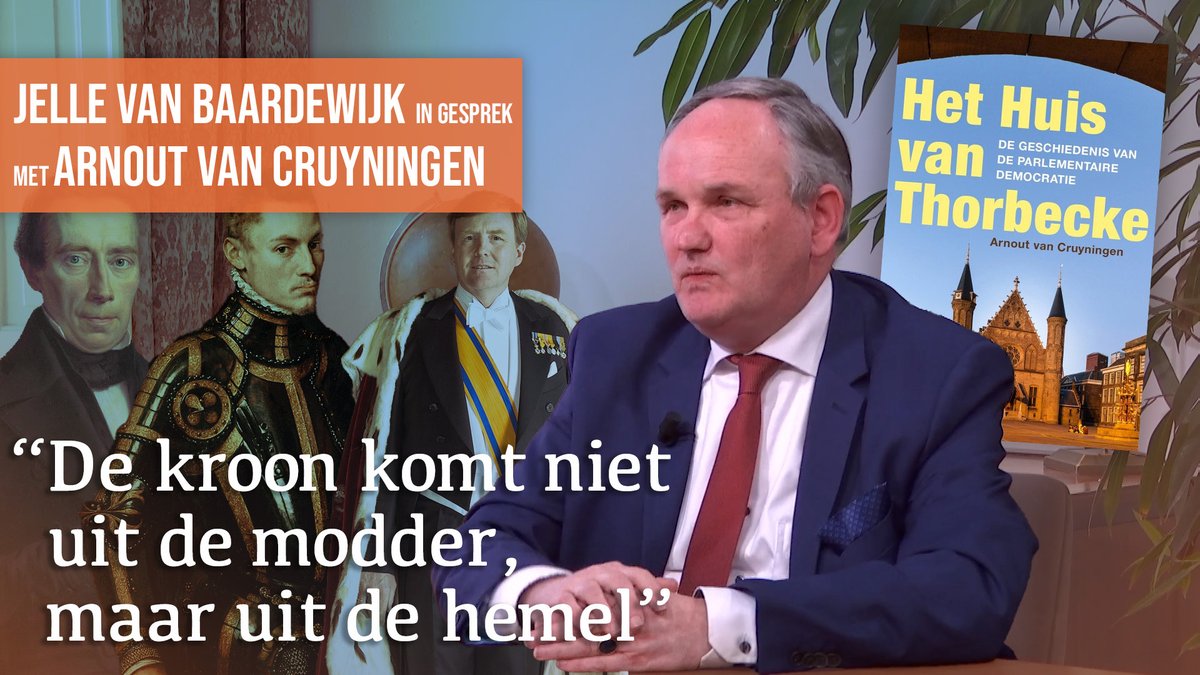 'Volk en vorst: een gelukkig huwelijk?', Jelle van Baardewijk in gesprek met historicus, auteur en vertaler Arnout van Cruyningen, over zijn laatste boek 'Het Huis van Thorbecke'. 👑youtube.com/watch?v=8fQTOP…