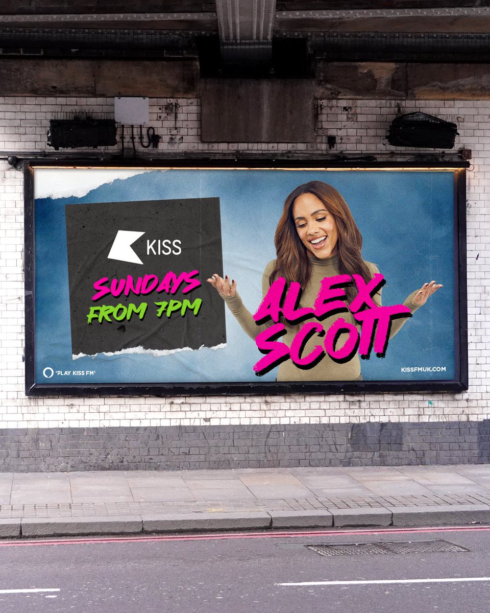 🚨 TONIGHT FROM 7PM IT’S ALEX SCOTT’S FIRST SHOW 🚨 @AlexScott has the soundtrack to your Sunday evening sorted with 2 hours of back-to-back Old Skool bangers…Super #KISSTORY! LOCK IN 🔒 Keep it KISS!