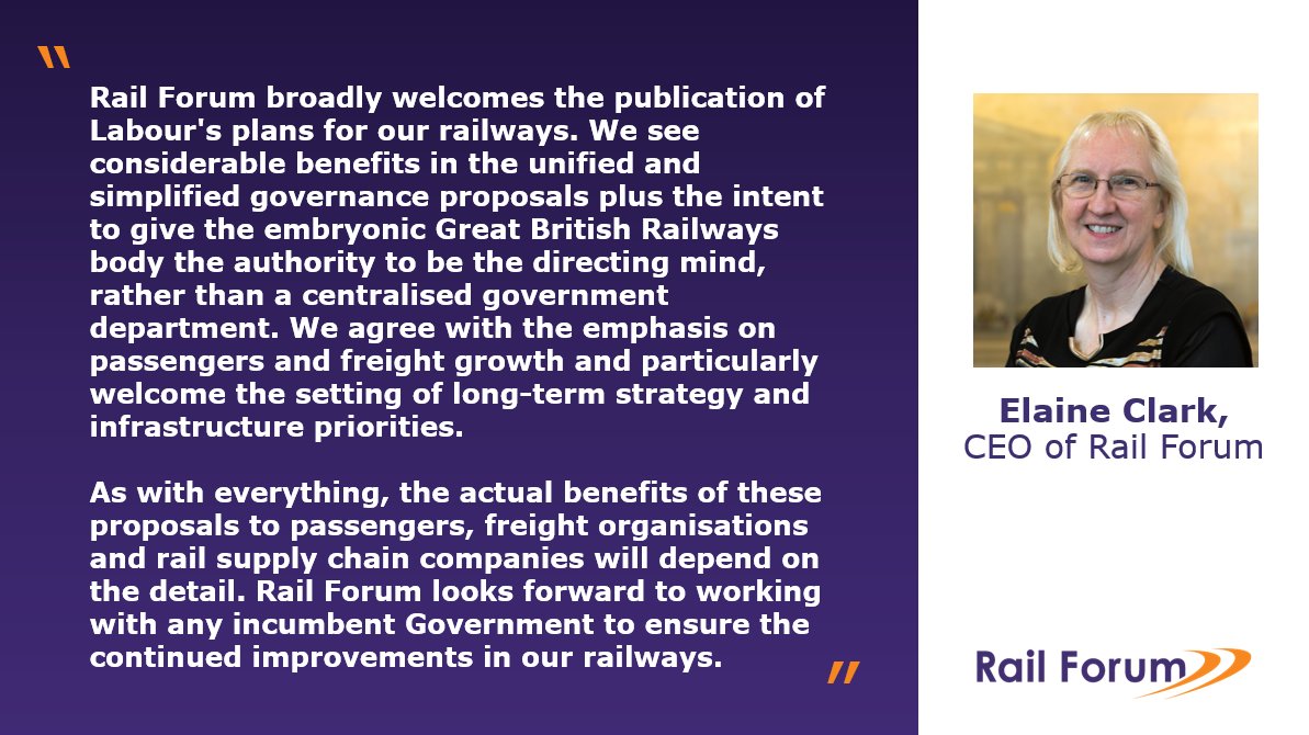 Yesterday the Labour Party published its plan for Britain's railway. Our response can be read below.