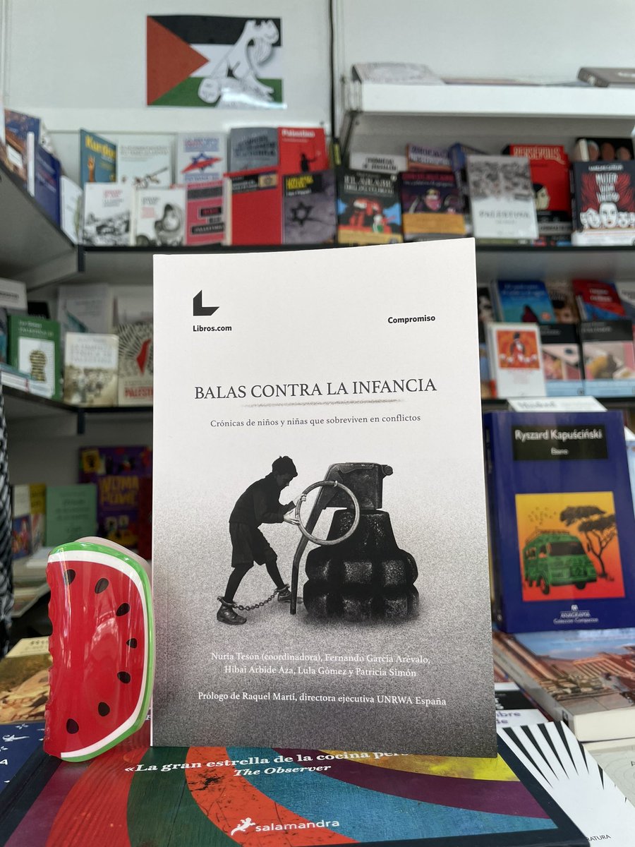 Me hace ilusión enseñaros un libro del que fui mecenas: “Balas contra la infancia“. En la @ferialibrogr Caseta 57! Os esperamos! 🇵🇸📚🌹💜✌🏼 #StopGazaGenocide #leer #libros #Palestina @masteson @Hibai_ @lulagomez @libroscom @UNRWAes @patriciasimon