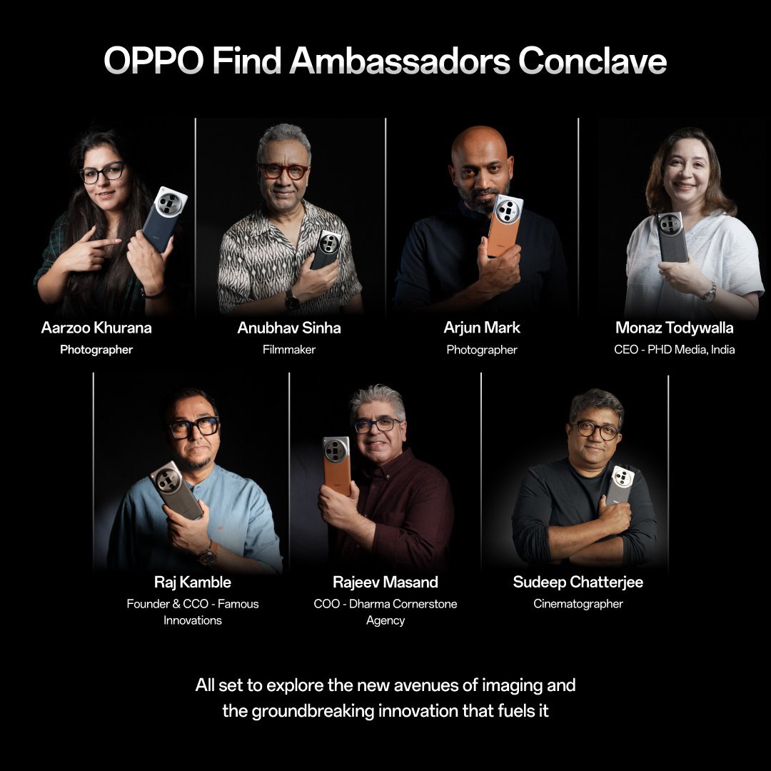 @PeteLau @oppo @OPPOIndia @mengmzhang @floradingtang @JenePark6 @archiezhcp @CounterPointTR @Tarunpathak @tasleemarifk @OPPOJapan @OPPOIndonesia @damyantsingh @GadgetFreak4U Here at the @oppo Find X7 Ultra event - look forward to the showcase, discussions around photography, videography and more..

#OppoFindX7Ultra