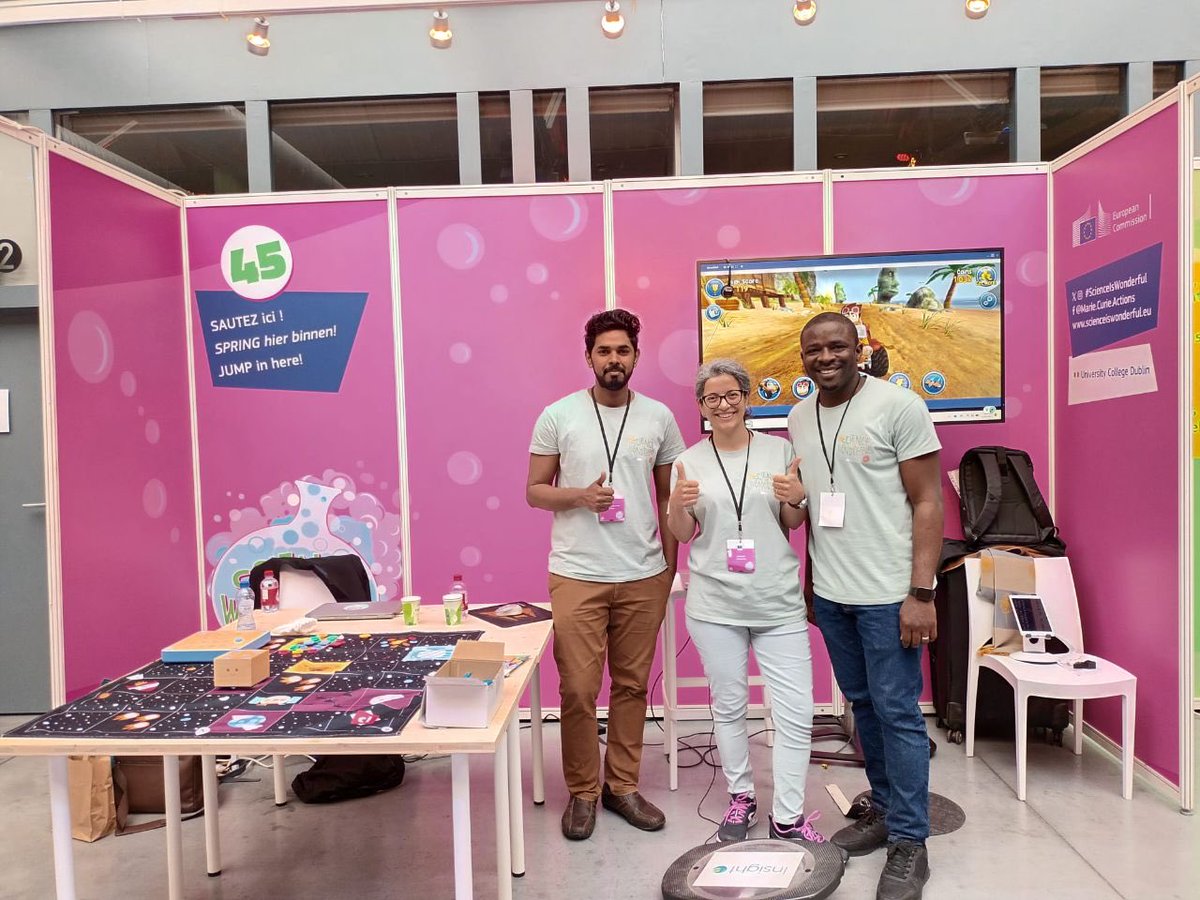 Timilehin Aderinola, PhD (@timiderinola) on Twitter photo It’s been a great privilege to show the next generation the fun in science at #ScienceIsWonderful 2024!
<a href="/NeuroInsightEU/">NeuroInsight MSCA</a> <a href="/insight_centre/">Insight Research Ireland Centre</a> <a href="/ucddublin/">University College Dublin</a> <a href="/hana_younesian/">Hana Younesian</a> It’s been a great privilege to show the next generation the fun in science at #ScienceIsWonderful 2024!
<a href="/NeuroInsightEU/">NeuroInsight MSCA</a> <a href="/insight_centre/">Insight Research Ireland Centre</a> <a href="/ucddublin/">University College Dublin</a> <a href="/hana_younesian/">Hana Younesian</a>