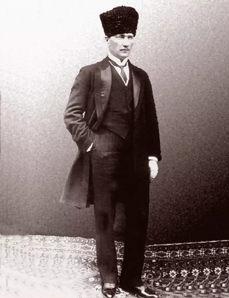 Türkiye Büyük Millet Meclisi Başkanı Gazi Mustafa Kemal Paşa. (1923)