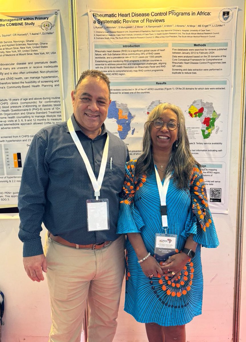 Profs Liesl Zühlke & Mark Engel are attending the 1st International Conference on the PEN-Plus Regional Strategy to Address Severe #NCDs in Africa (ICPPA 2024). The conference is taking place in Dar ES Salaam, Tanzania.