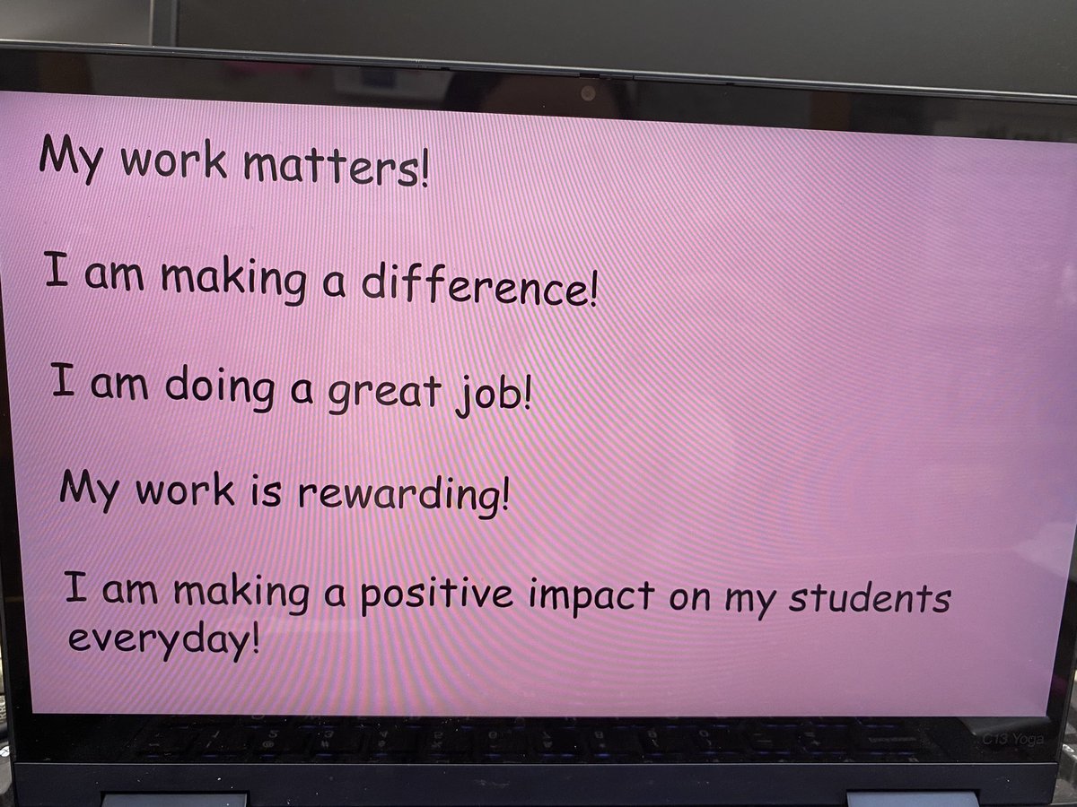 TaylorP34's tweet photo. Just some teacher affirmations for this #affirmationfriday ❤️❤️ #PositivityProject2024
@KEDCGrants
@KEDC_HERO https://t.co/iemZoupzYs