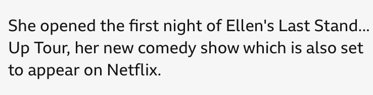 They used to at least wait a few days between “I’ve been cancelled” and “check out my new Netflix comedy special”, now they’re doing it in consecutive paragraphs