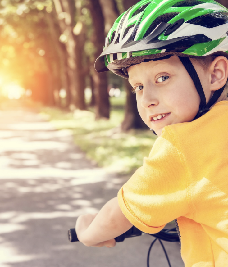 Using bicycle helmets reduces head injuries by more than 40%, serious head injuries by 60% and traumatic brain injury by 53%. Helmet use reduces the total number of killed or seriously injured cyclists by 34%. ow.ly/CbOU50RpoRz #TurnSafetyOn #ParachuteVZ