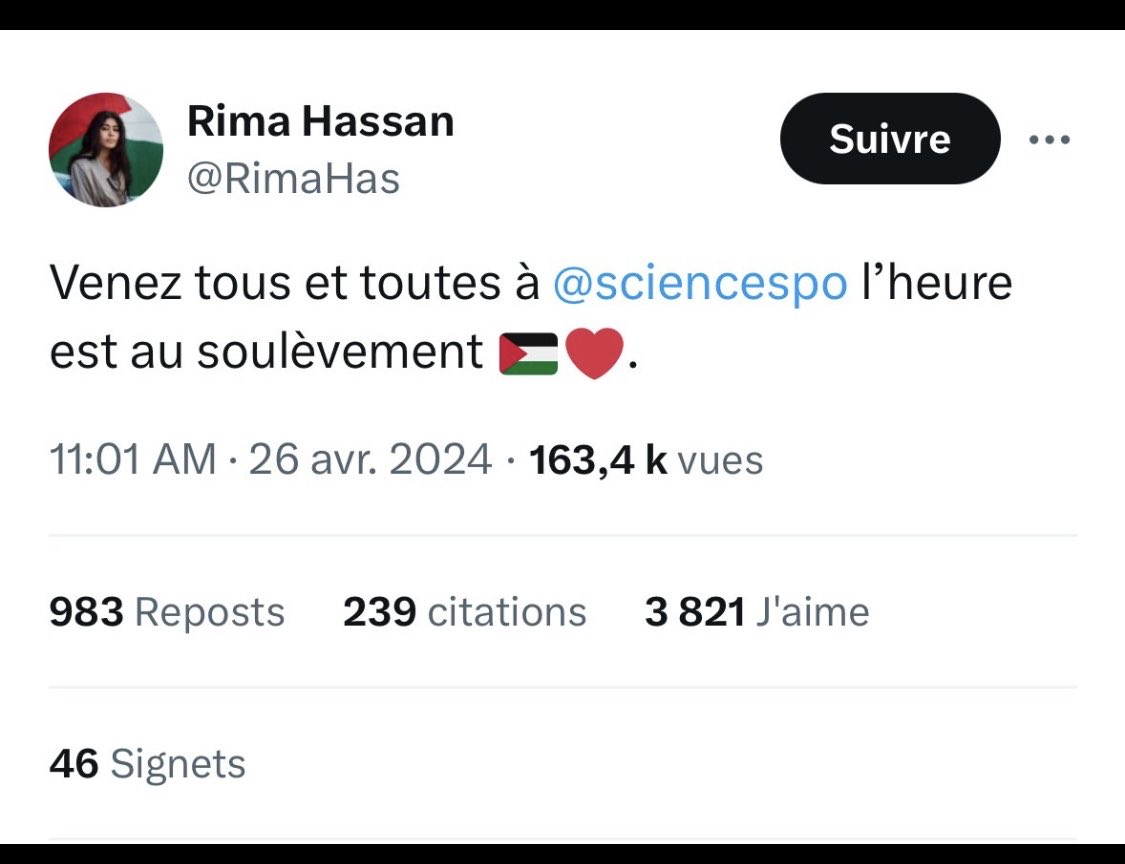 Soulèvement de qui et pourquoi , dans quel but et pour quel résultat ? ….Y’a vraiment un truc qui tourne plus rond chez #LFI. C’est non seulement dangereux mais totalement hors sujet . Cette campagne menée par les Insoumis est délétère #SciencesPo #Européennes2024