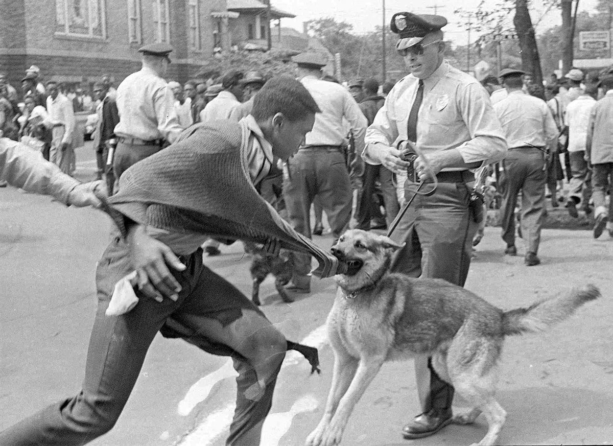 We have rules prohibiting marching across a bridge and blocking traffic. You are breaking the peace in our community and we need to respond