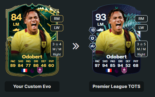 L Evolution for me 👎👎 You can combine it with a hidden path 👇 Formidable Inform LVL 1 -> Premier League TOTS Evo You dont play for LVL 2 as always. Let it expire after LVL 1 and put him into the next Evo 😄