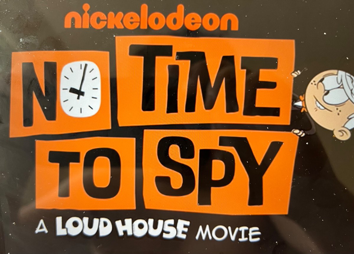 Update: Got the promo again after finishing #Knuckles episode 2. 2 for 2 so far. So here is the No Time To Spy: A Loud House Movie logo. Coming soon to Paramount+.
