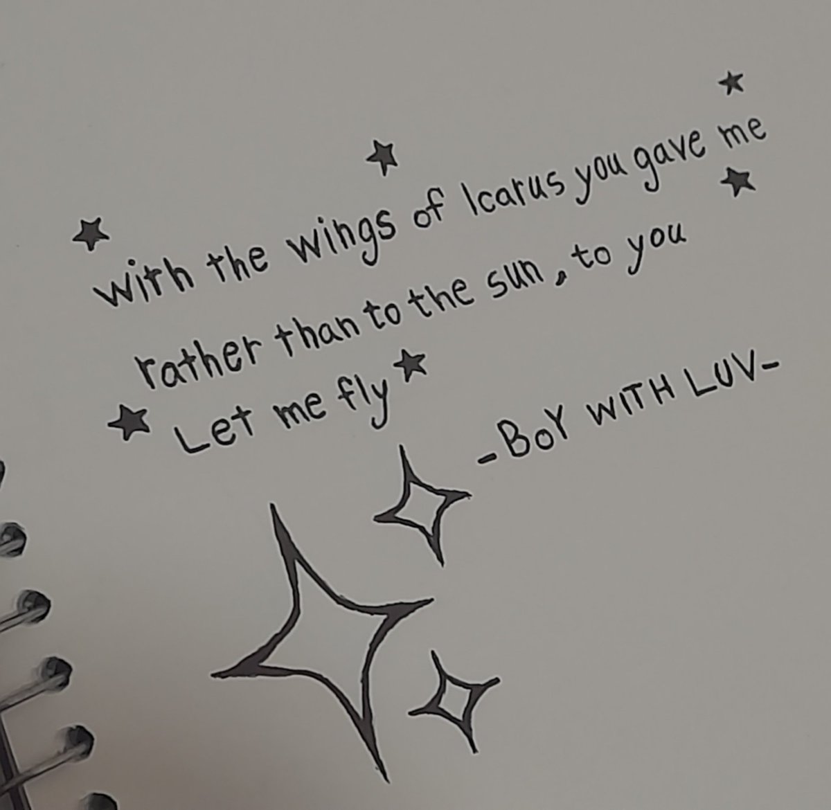 - BOY WITH LUV - 🌊

#beyond_army_handwriting #beyond_army_lyrics