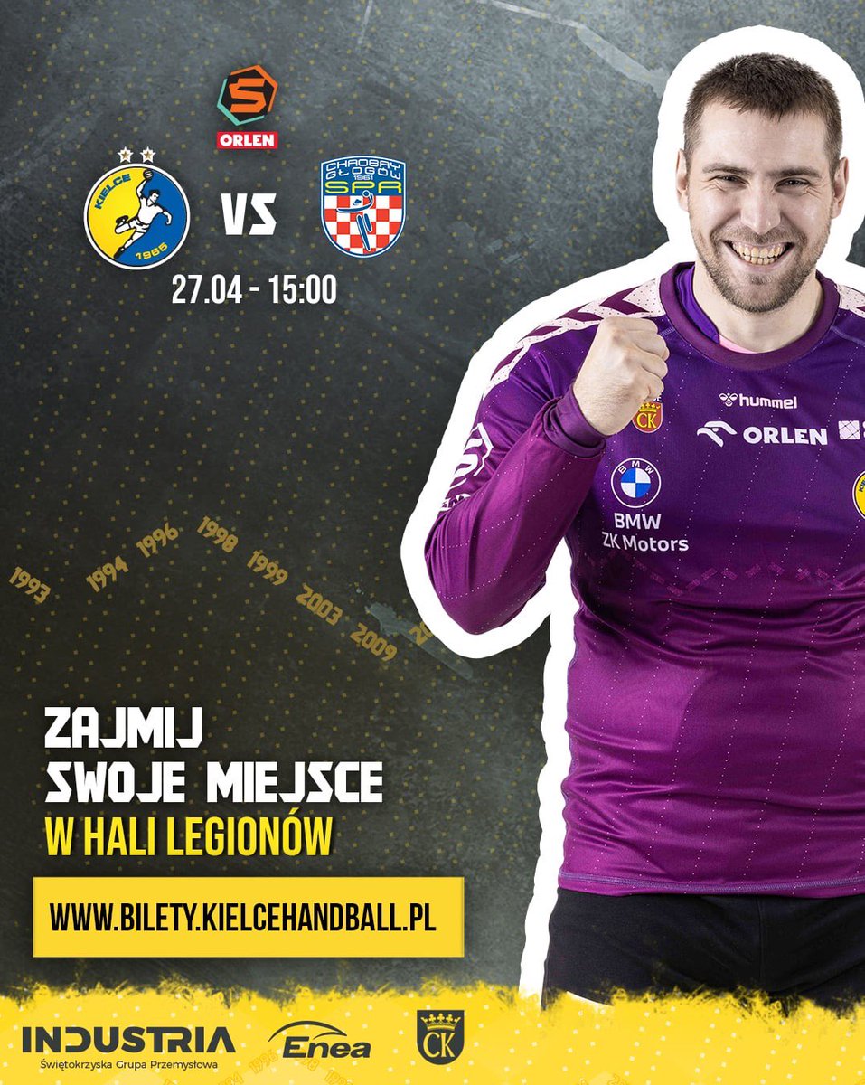 Z kim widzimy się jutro podczas półfinałowego starcia @orlen_superliga⁉️ 🎟️ bilety.kielcehandball.pl #gramyRAZEM #dawajDAWAJ