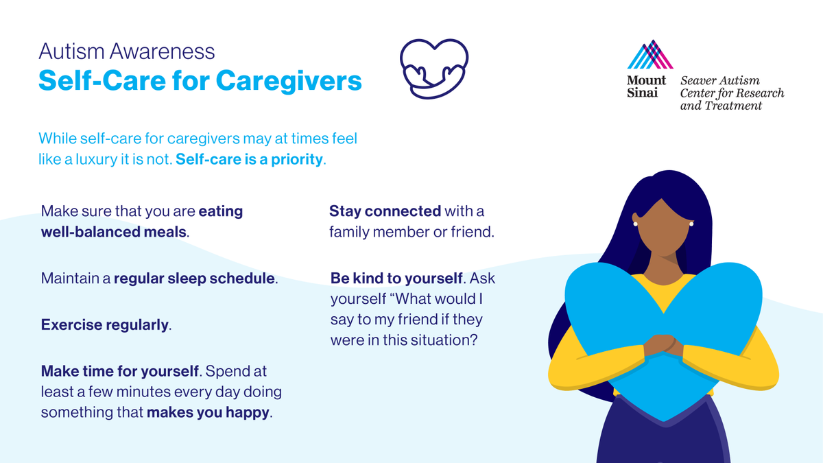 This #AutismAwarenessMonth, we want to remind caregivers that self-care is not a luxury, but a priority.