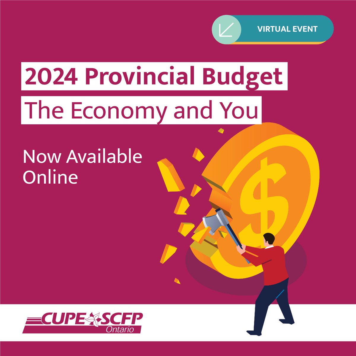 Are you wondering how the provincial 2024 budget affects you? Us too! That's why we hosted a financial literacy webinar to break down the 2024 budget in a way that matters to YOU, YOUR LOCAL, AND YOUR MEMBERS. You can find the webinar online and slides linked below to dig…