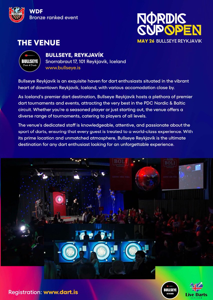 Registration now OPEN! dart.is/vidburdur/wdf-…