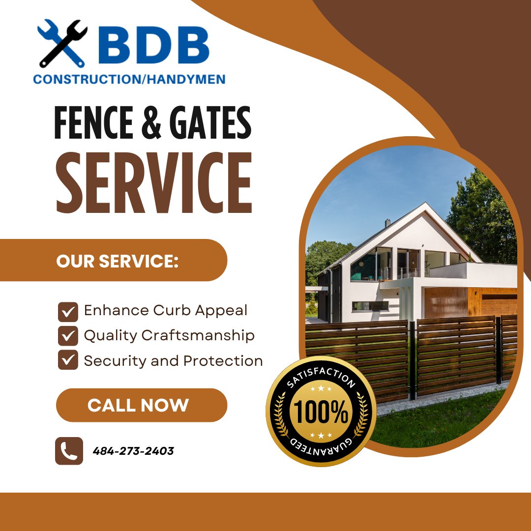 We do fence installation! Give us a call today!!
#construction #homeimprovement #homeimprovements #landscaping #handymen #pa #pennsylvania #allentown #allentownpa #eastonpa #bethlehem #bethlehempa #electrical #driveway #wallrepair #painting #constructionlife #remodeling