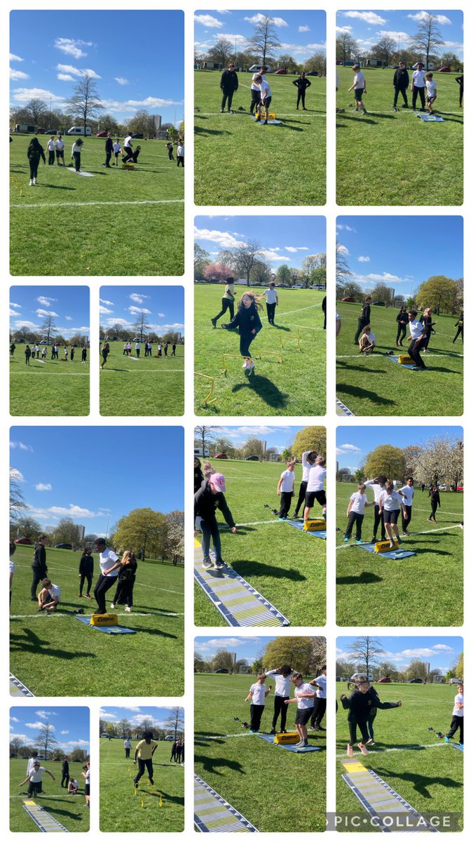 It was lovely to get outside in the sunshine for PE this week. P7a made the most of it - working on athletics and improving their stamina. #article29 #article31