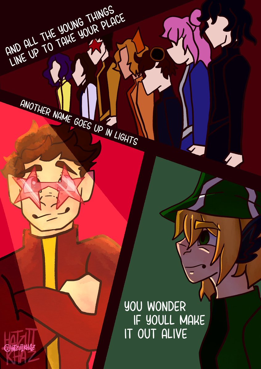 HatzuiKhaz's tweet image. This comic :3
People have called me &quot;the one who made the &quot;The lucky one comic&quot; and i love that xd
#sisv @nicholenarrates