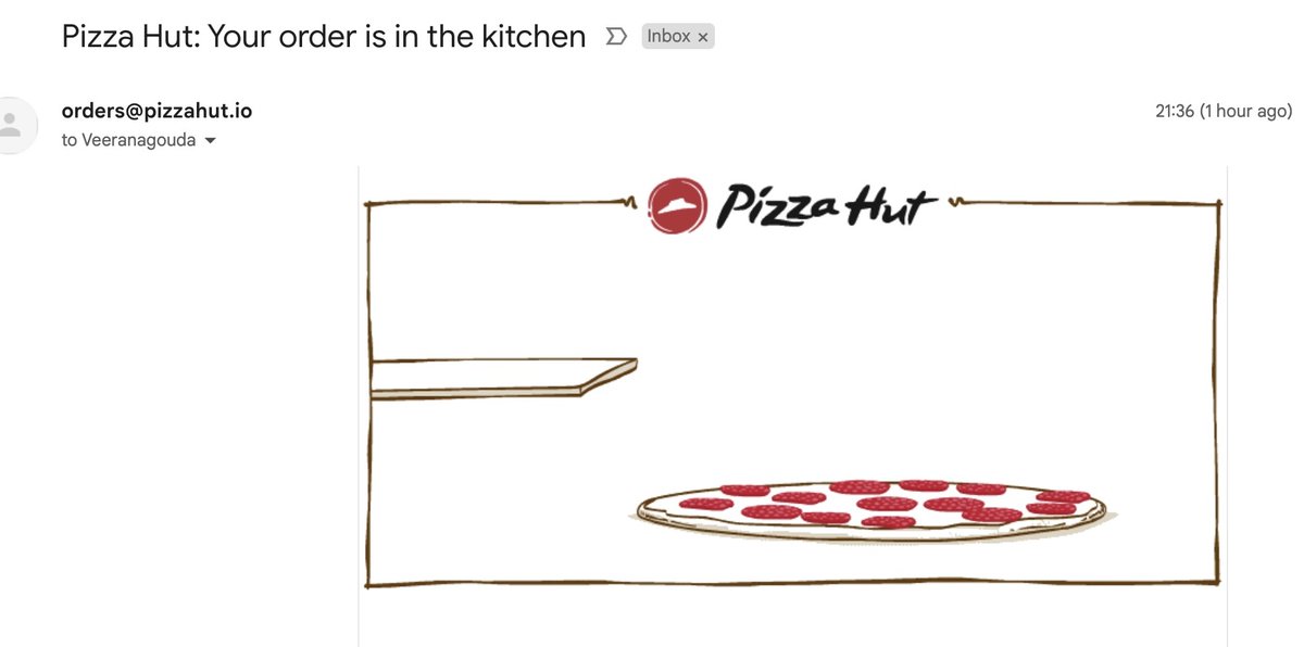veeranagouda's tweet photo. @PizzaHutIN Placed the order 1 hr back. Didn't get the delivery even after 45 mins. Called your customer care also to cancel the order and refund . No ticket# is shared to track the refund. https://t.co/ThYCePqcR1