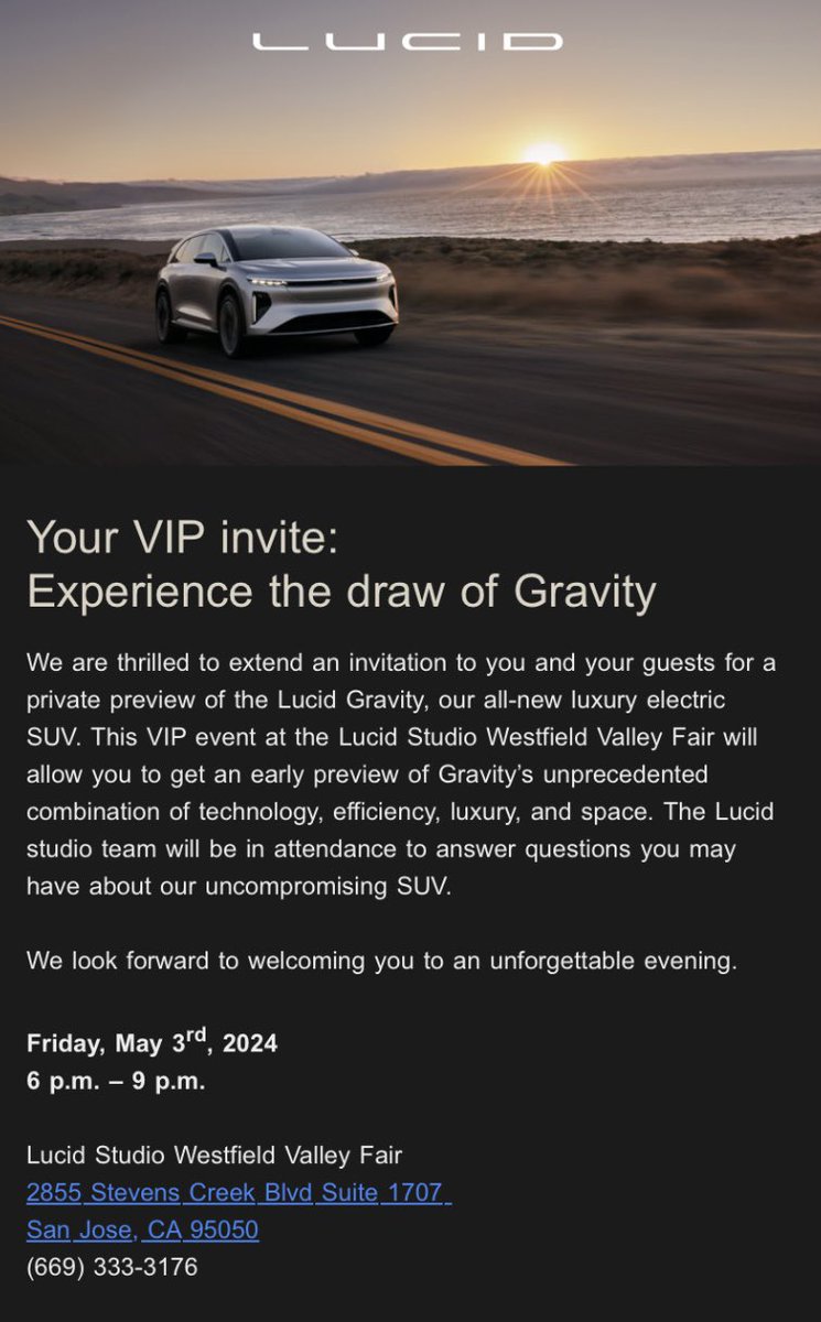 Can’t wait #lucidmotors #lucidgravity