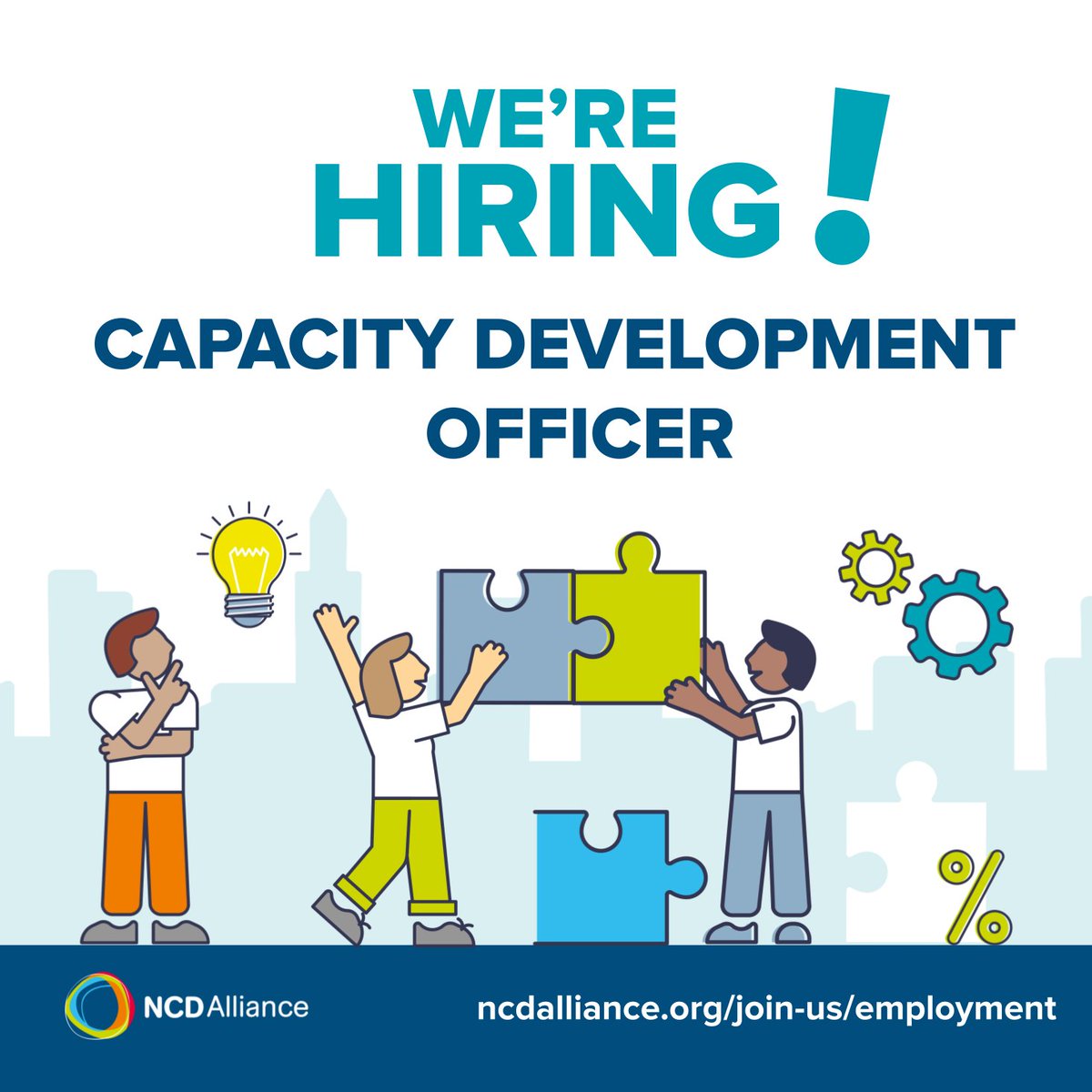 ⏰Few days left to apply! We have a wonderful opportunity for people passionate about advancing meaningful involvement of people living with NCDs in policy-making concerning them. Find details and apply by 28 April here 👉ncdalliance.org/join-us/employ…