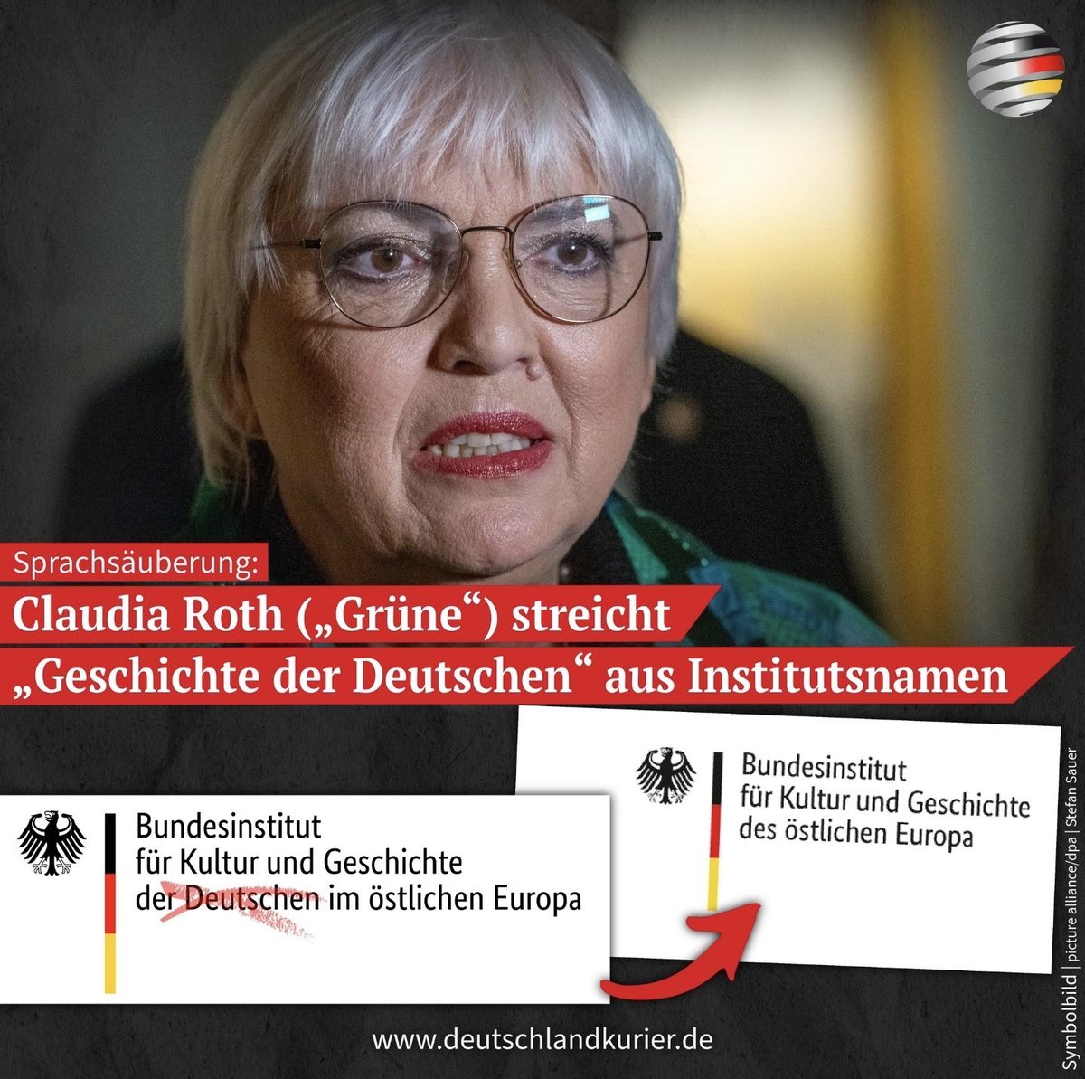 Die Frau #Claudiaroth ist wirklich die grösste schande unseres Landes! Wenn diese Frau den Mund aufmacht oder freie Luft atmet, fühle ich mich beleidigt. Ekelhafte Deutschhasserin! Warum fordert man bei solchen Politikern nicht den #Rücktritt?  #volksverrat